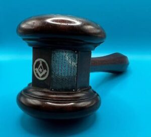 Gavel used when the foundation stone of the Militia Arsenal was laid 1850