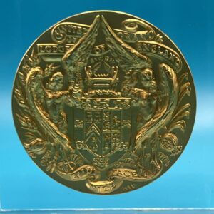 Medallions given to Provincial Grand Masters bearing the coat of arms of the current Grand Master