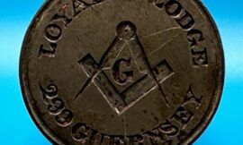Two wax seals from Loyalty Lodge No.243