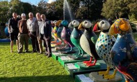 Brethren helping with the Puffin Parade in aid of GSPCA and Autism Guernsey