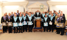 Mariners Lodge No 168 first Installation of 2026 in the Province
