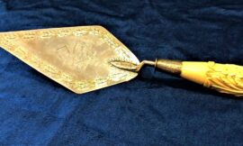 Silver and Ivory Trowel