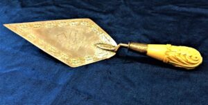 Silver and Ivory Trowel