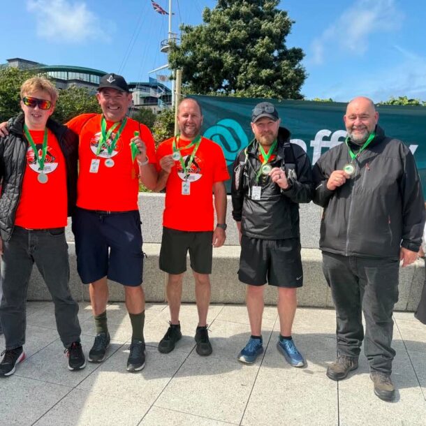 Light Blues walk nearly 40 miles for 20 great charities