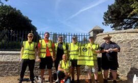 Guernsey and Alderney Light Blues Freemasons Club Lend a Helping Hand at St Martin’s Cemetery