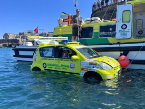 From being pulled along the road to sailing across the sea – all for a great cause!