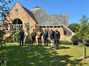 Oak Trees Planted to Remember Guernsey Freemasons Who Served in War