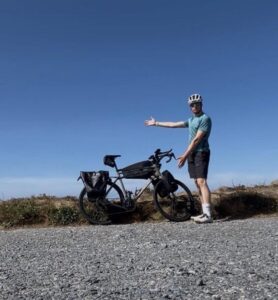 Sponsored cycle across Europe in aid of Brain Tumour Charity