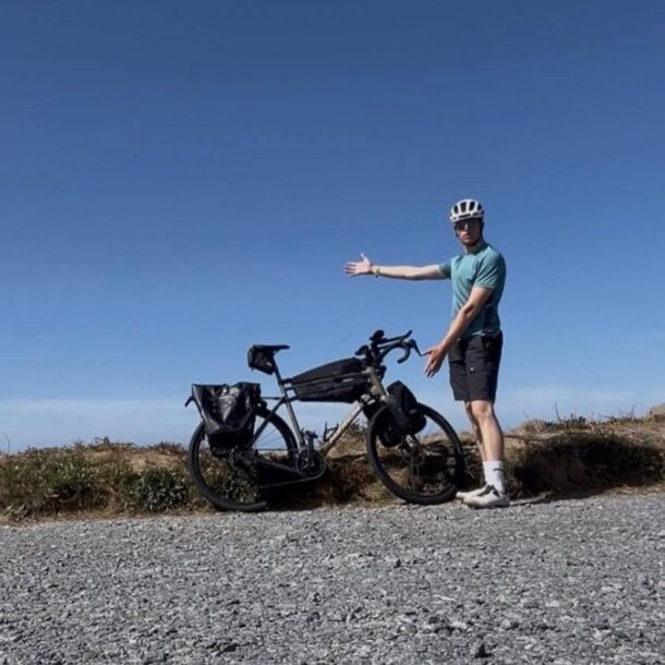 Sponsored cycle across Europe in aid of Brain Tumour Charity
